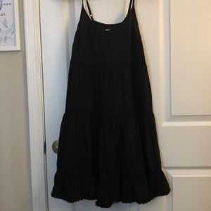 Black summer dress